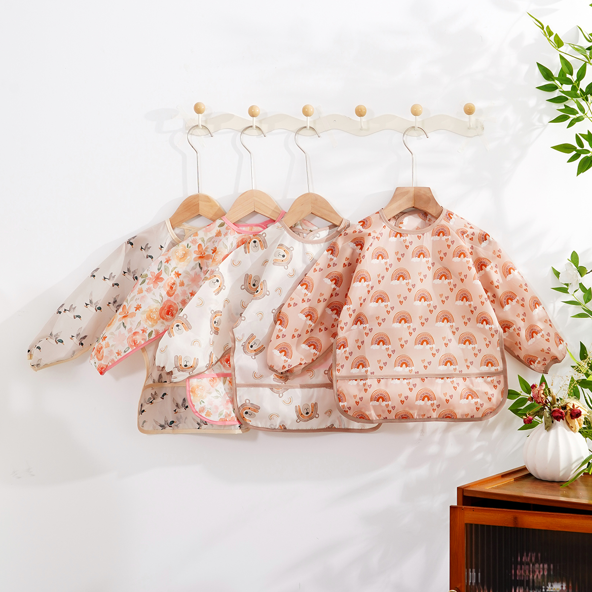Baby Food Equipment - 1 Pc Waterproof Baby Bibs Cute