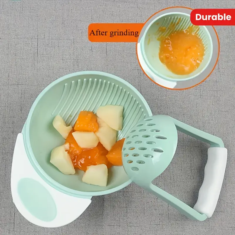 Baby Food Equipment - 1pc Polypropylene Manual Food Grinder, Fruit