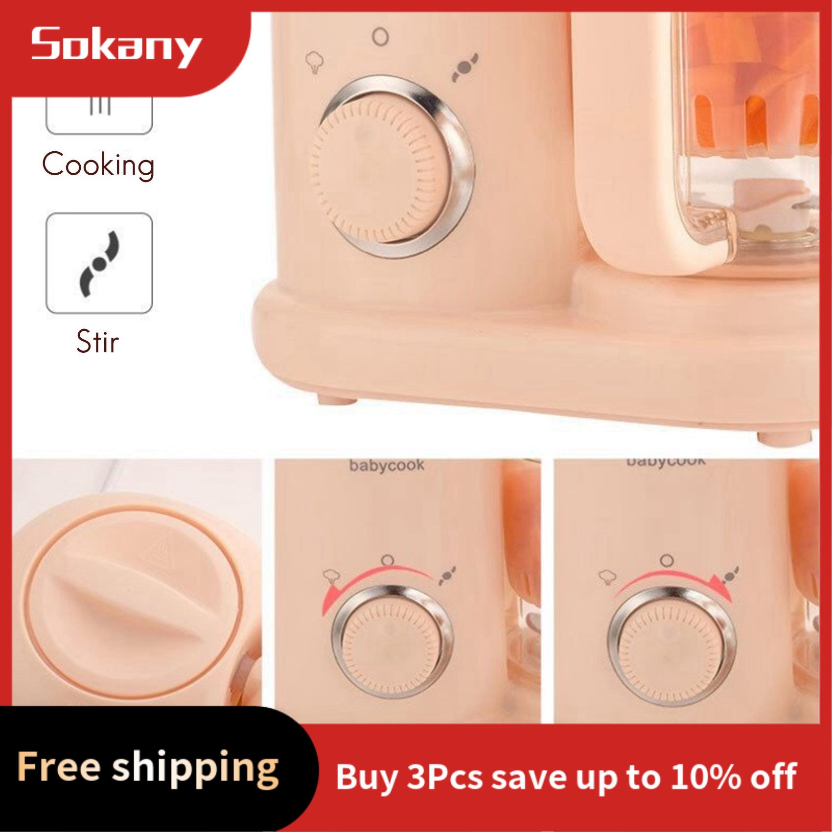 Baby Food Mill - HIM-Baby Food Maker,Multi-Function Steamer Grinder Blender