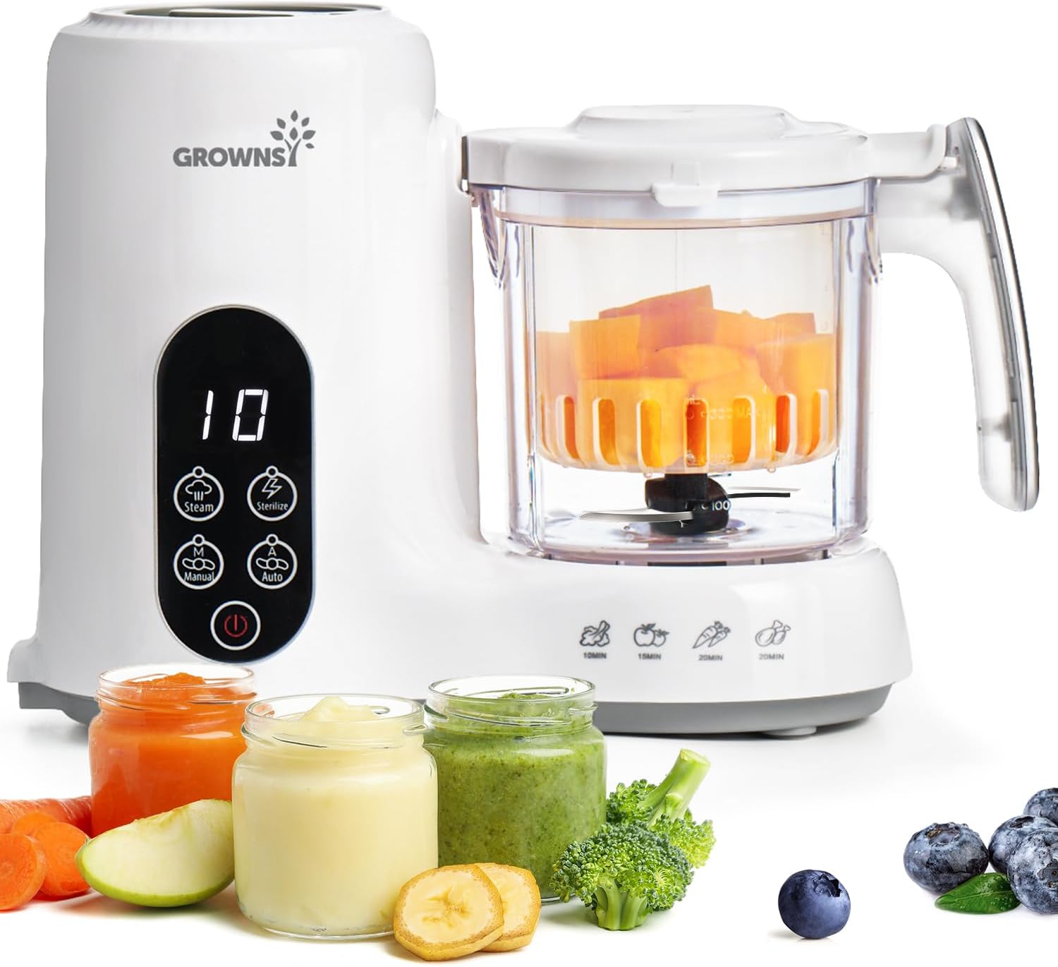 Baby Food Healthy - Baby Food Maker Steamer Blender Grinder