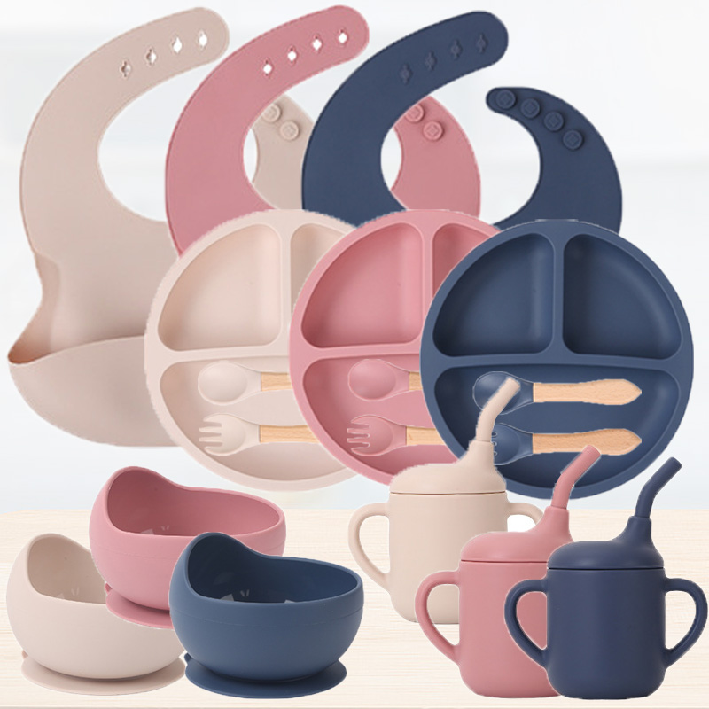 Baby Food Menu - 1/5Pc BPA Free Silicone Baby Feeding