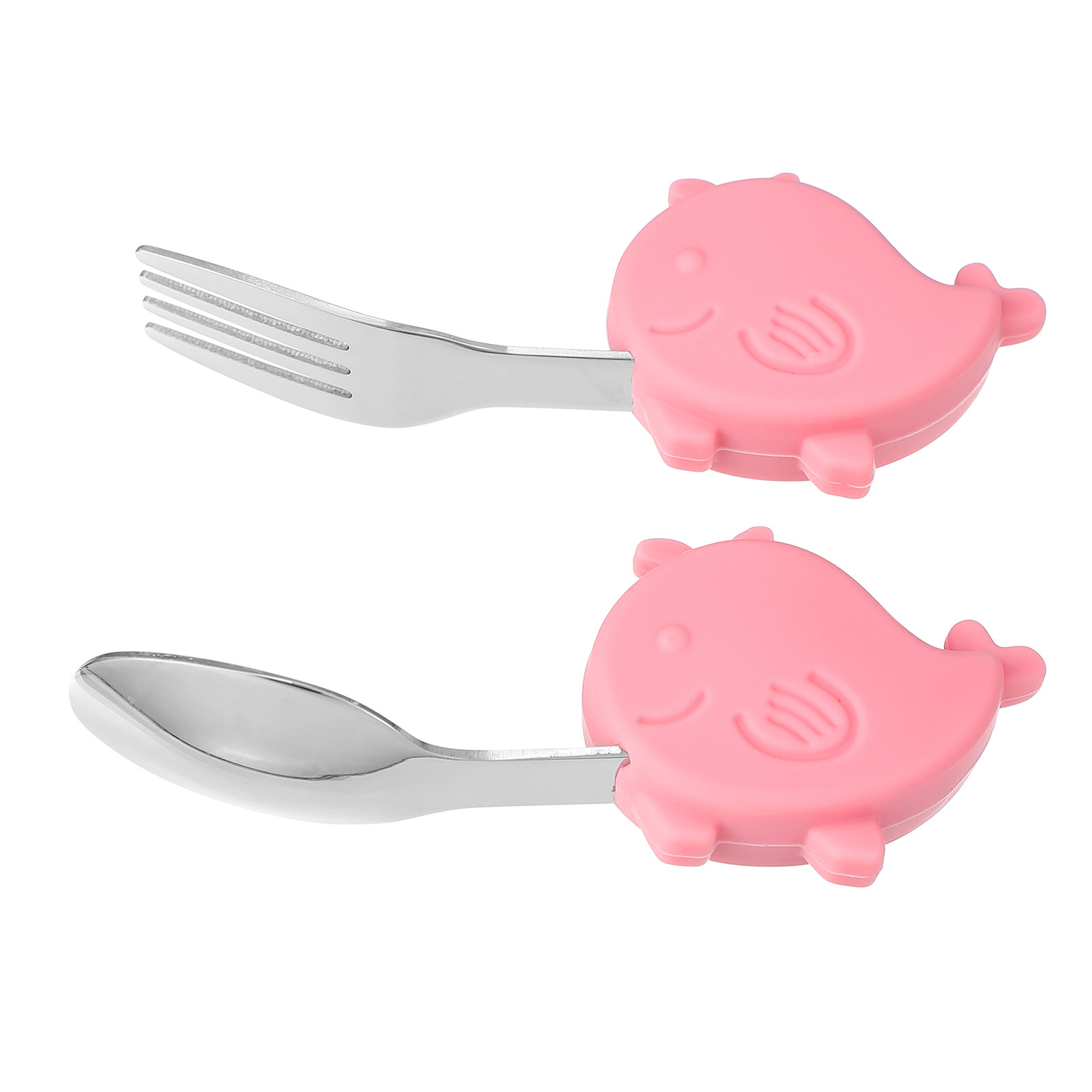 Self Feed Spoon - 1Set Baby Cutlery Strong Wear Resistant