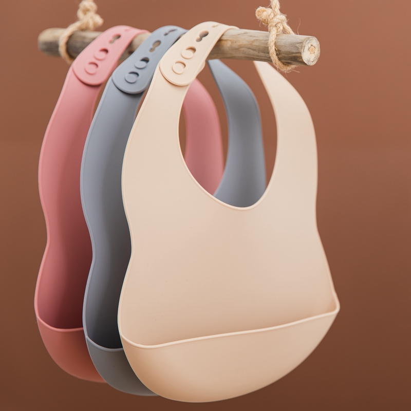 0-3 Years Baby Bib BPA Free Si - Baby Food Grade recension och pris