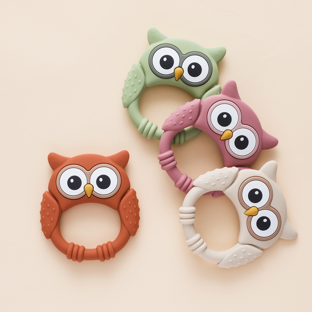 1pc Silicone Teether Baby 0-12 - Baby Food Natural recension och pris