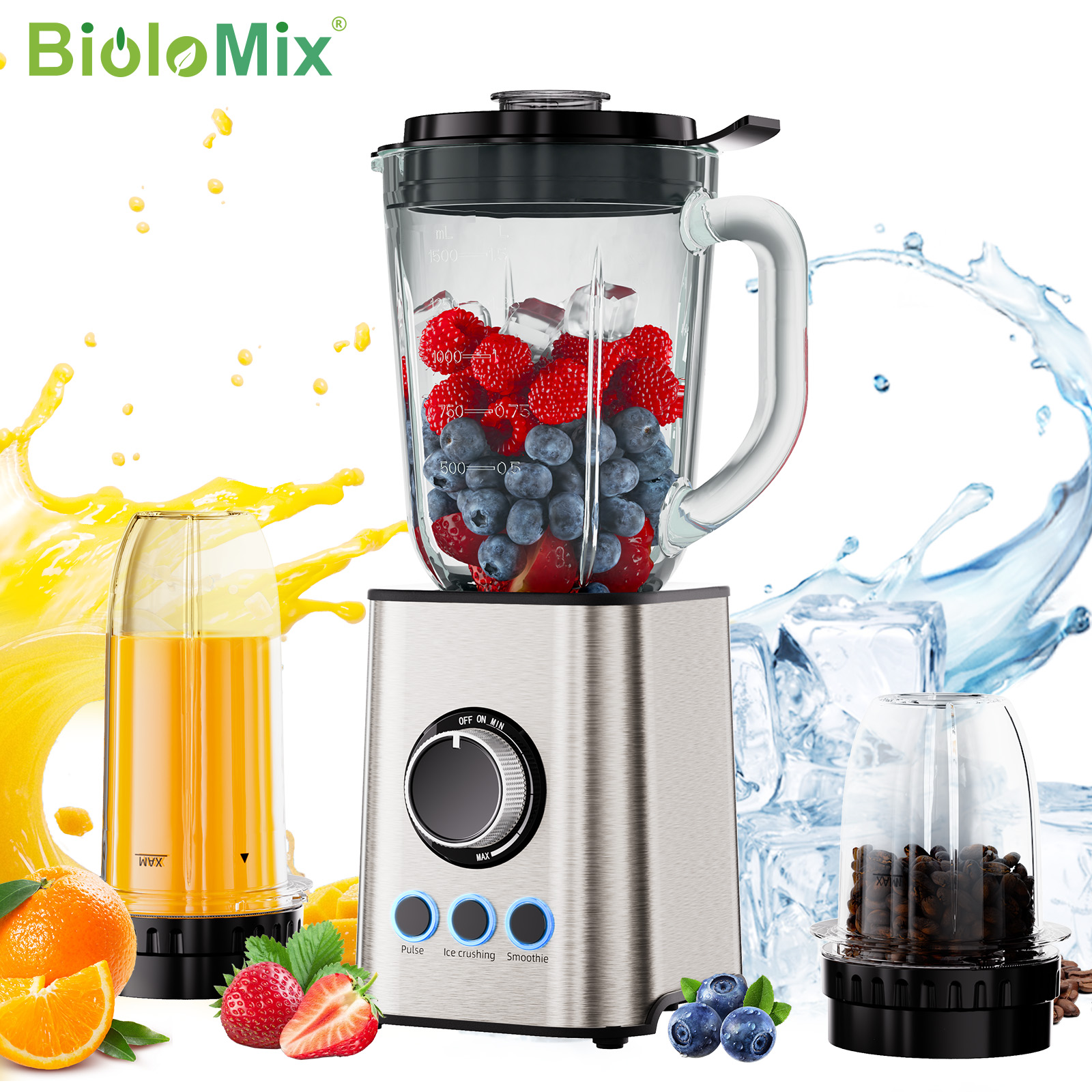 BioloMix 3 in 1 Smoothie Blend - Dry Food Baby recension och pris