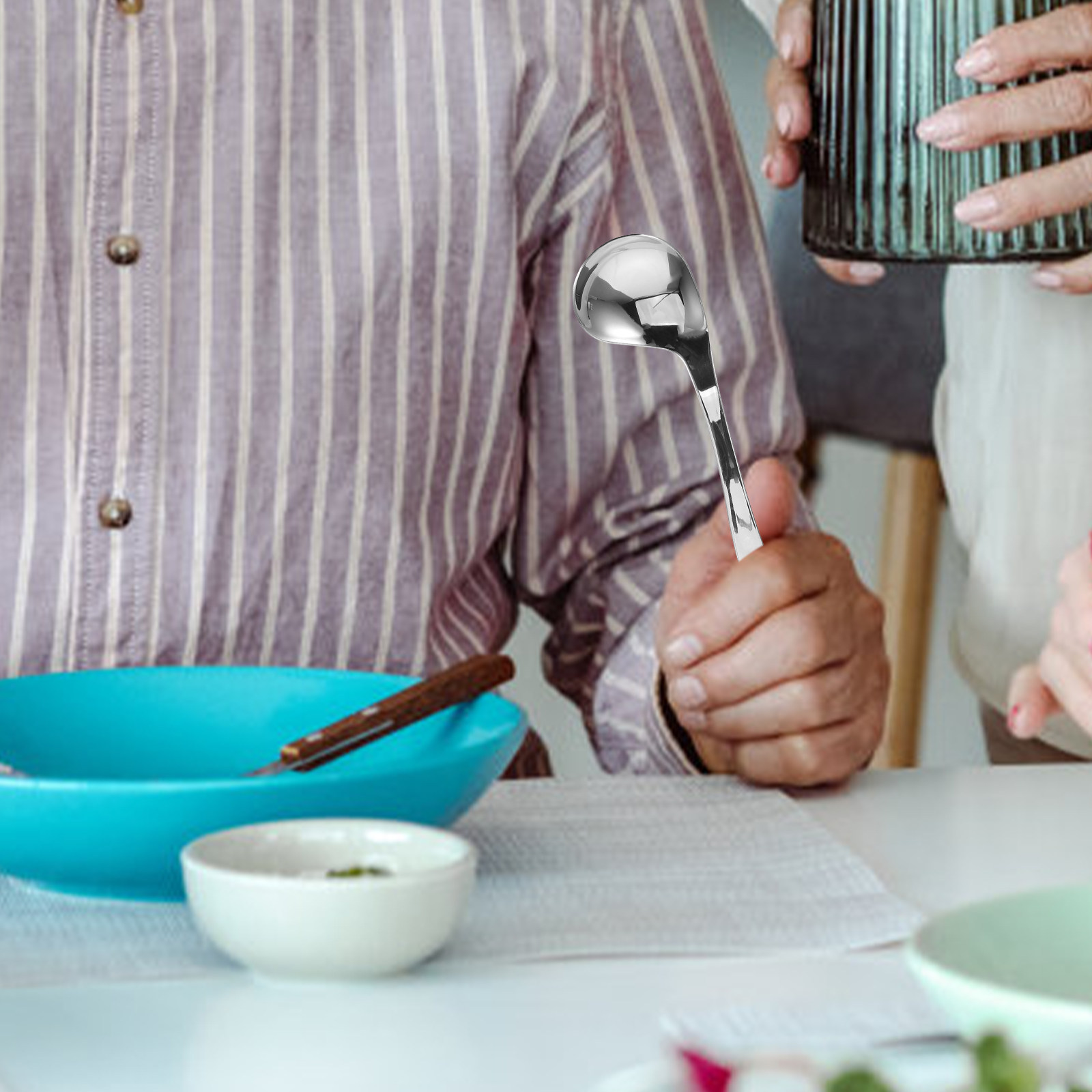 Adaptive Spoon Curved Handle E - Self Feed Spoon recension och pris