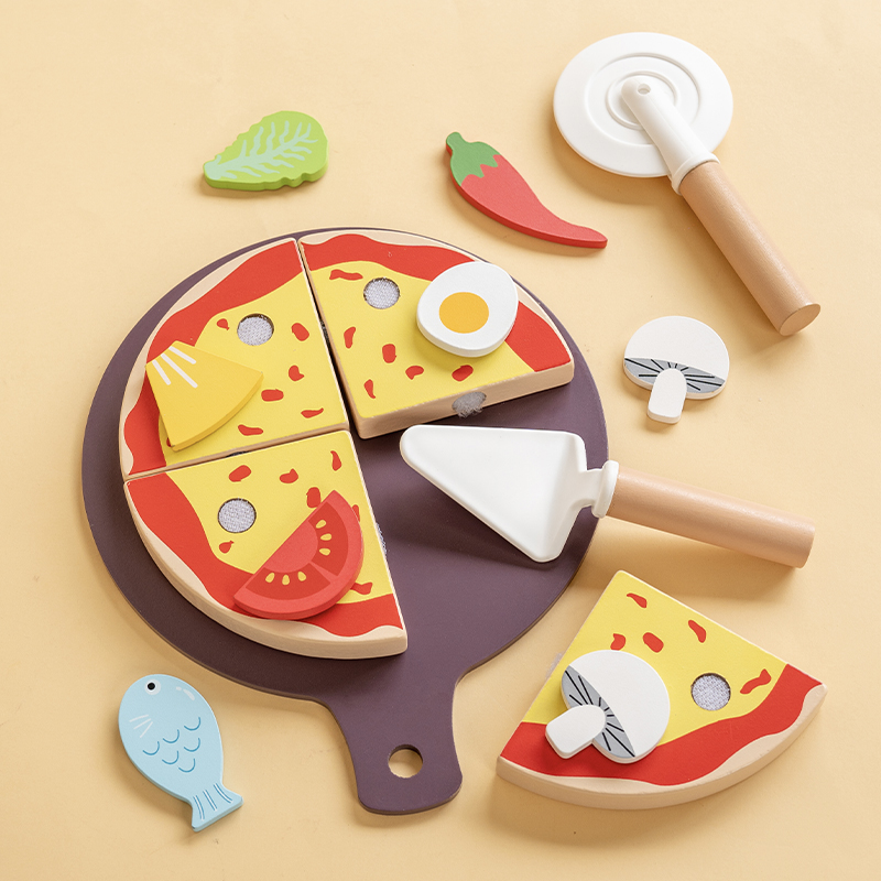 Kitchen Pretend Play Toys Wood - Baby Food Under 1 Year recension och pris