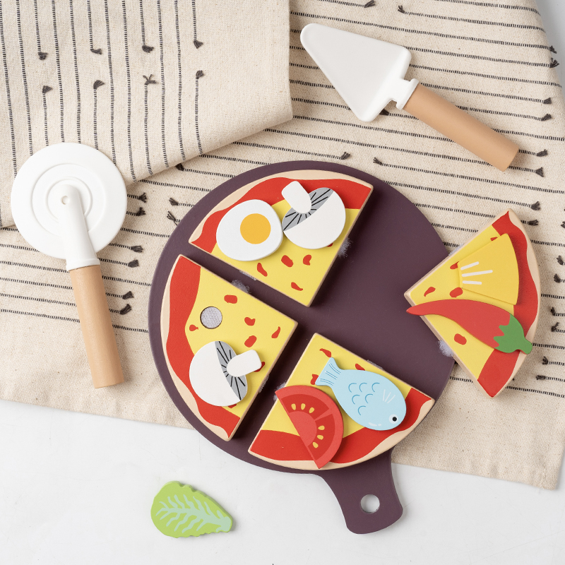 Kitchen Pretend Play Toys Wood - Baby Food Under 1 Year recension och pris
