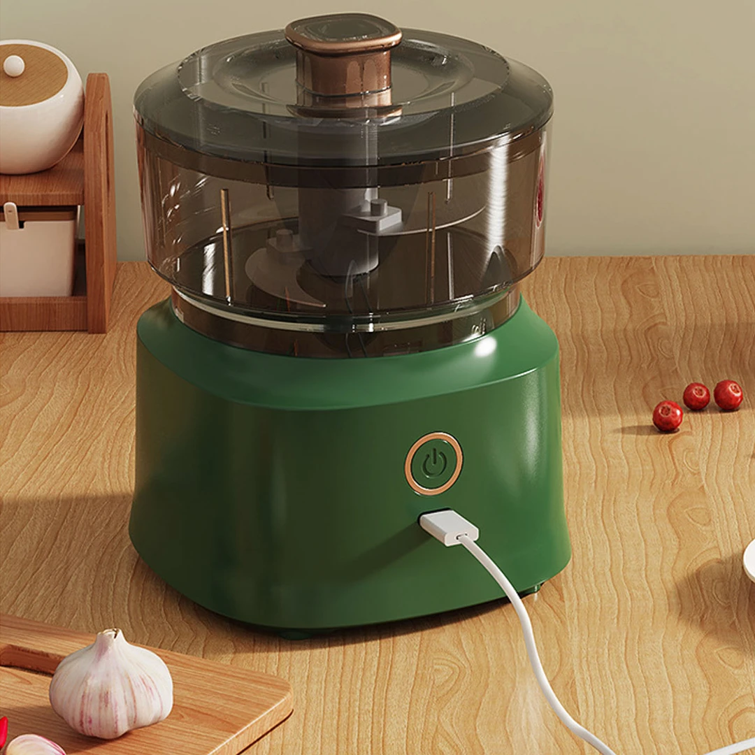 Mini Meat Grinder Electric Gar - Baby Food Mill recension och pris