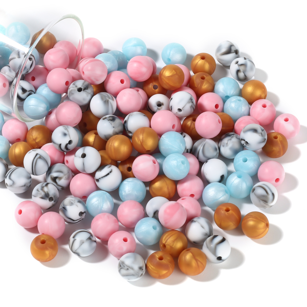 50Pc 12mm 19Color Silicone Rou - Baby Food Name recension och pris