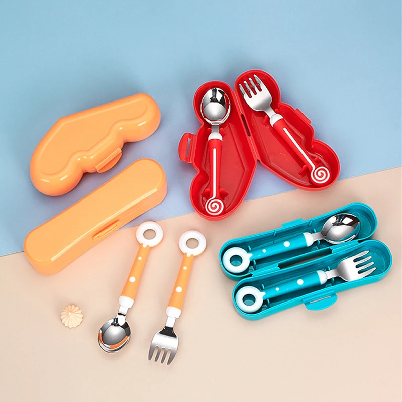 Children Utensil Cute Circle C - Baby Food Utensils Set recension och pris