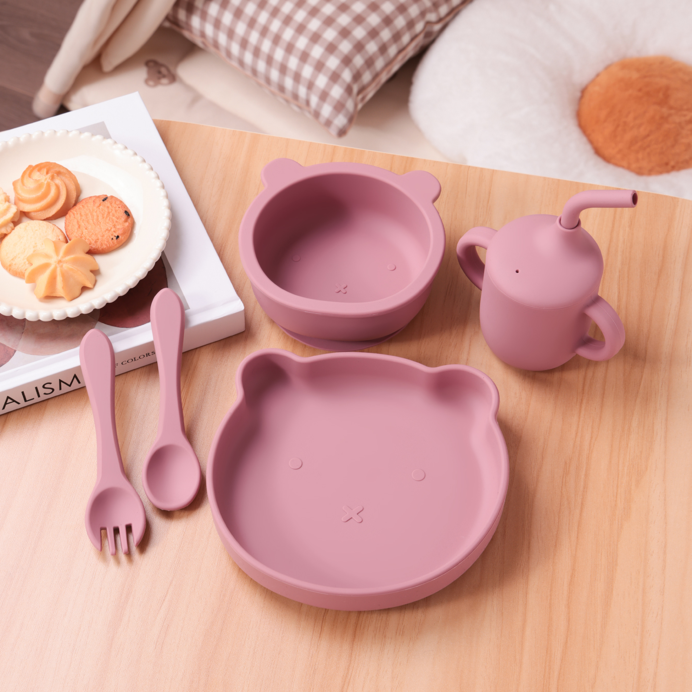 Color Kids 5PCS Silicone Feedi - Baby Food Menu recension och pris