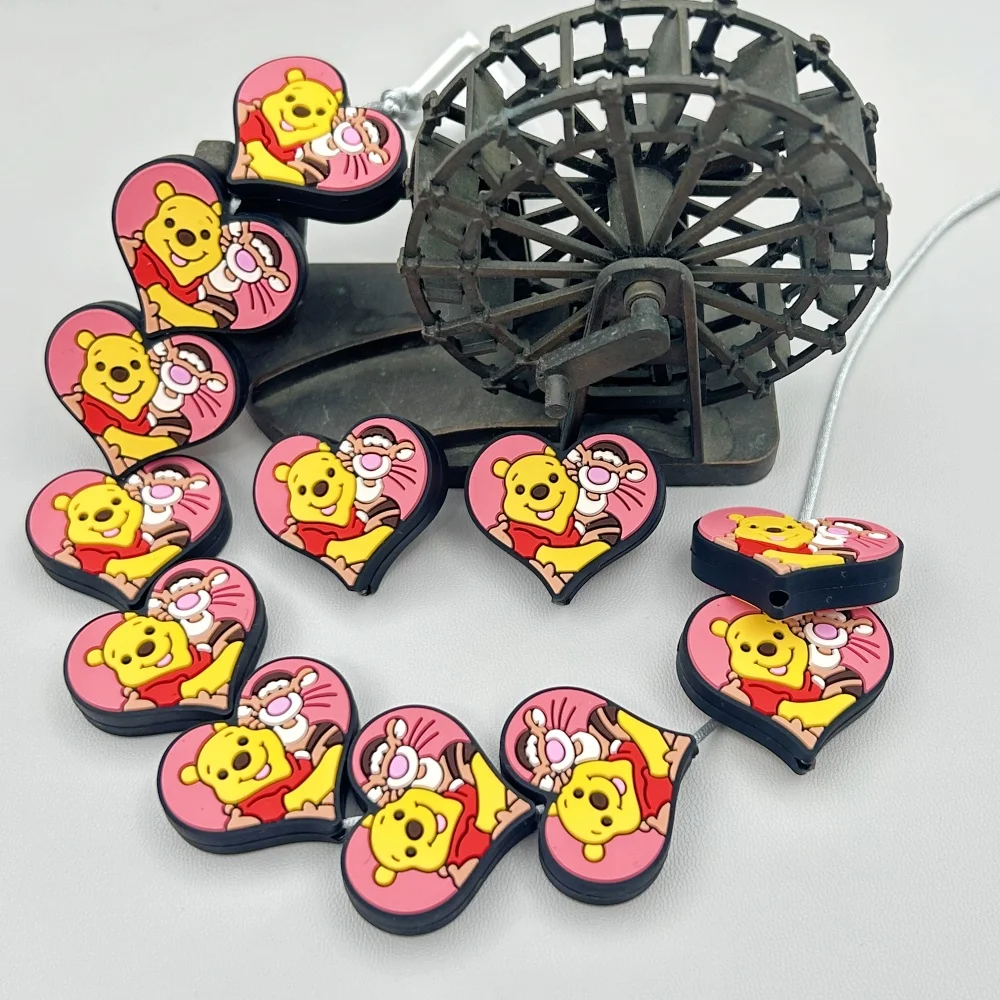 10PC DIY Popular Cartoons Sili - Baby Food Grade recension och pris
