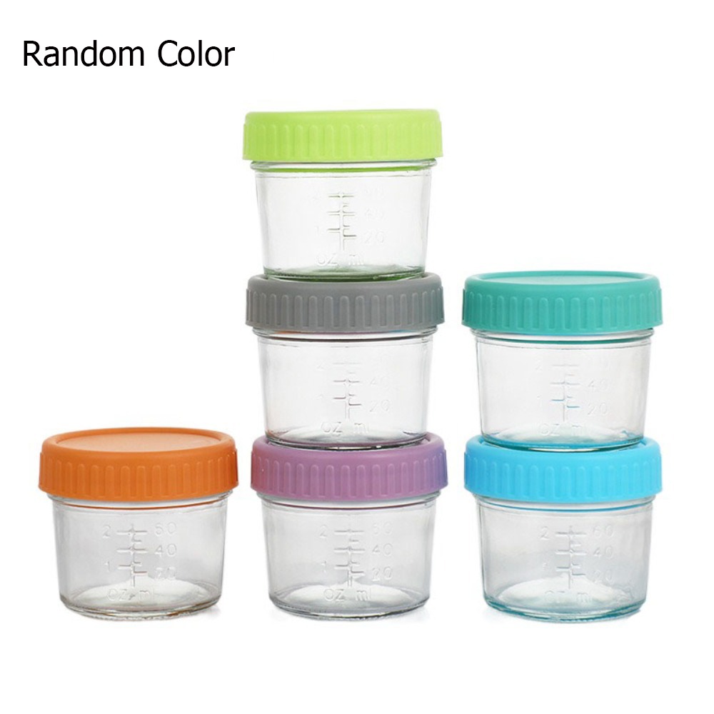 6pcs Mason Jar Glass Baby Food - Baby Food Glass Jar recension och pris