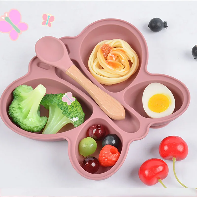 2pcs Baby Butterfly Silicone D - Baby Food Menu recension och pris