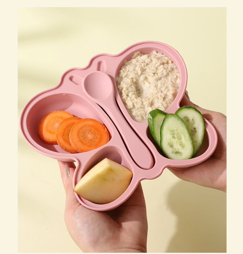 2pcs Baby Butterfly Silicone D - Baby Food Menu recension och pris