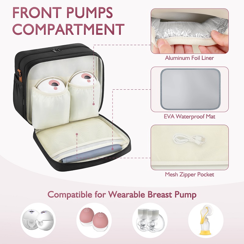 Detachable Breast Pump Bag wit - Baby Food Equipment recension och pris