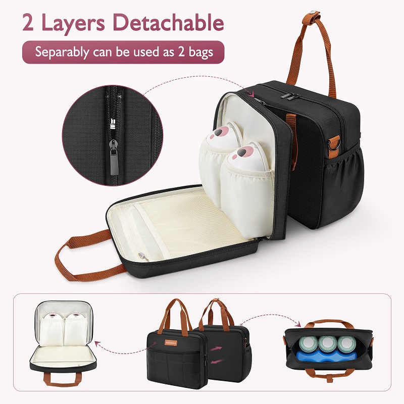 Detachable Breast Pump Bag wit - Baby Food Equipment recension och pris