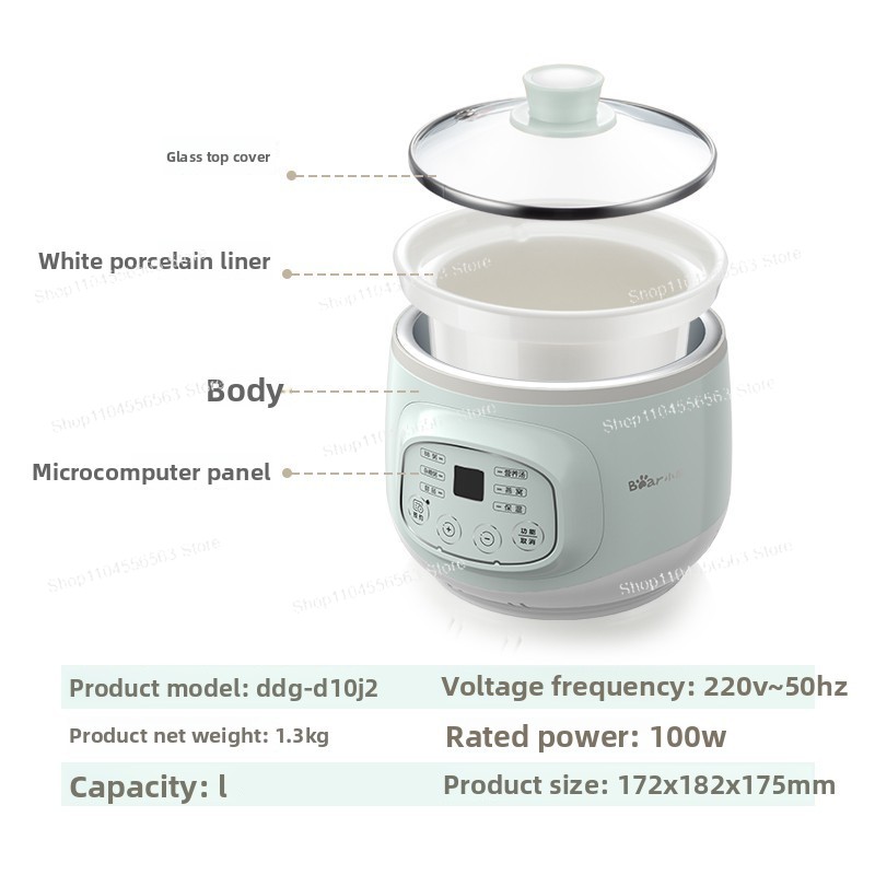 Mini Electric Stew Pot DDZ-A08 - Baby Food Equipment recension och pris