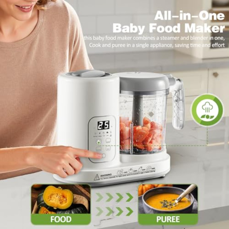 Baby Food Maker Pro Steamer Bl - Baby Food Healthy recension och pris