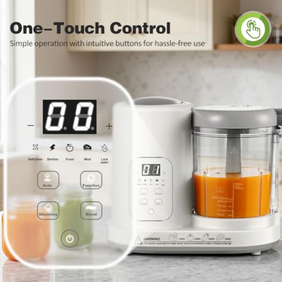 Baby Food Maker Pro Steamer Bl - Baby Food Healthy recension och pris