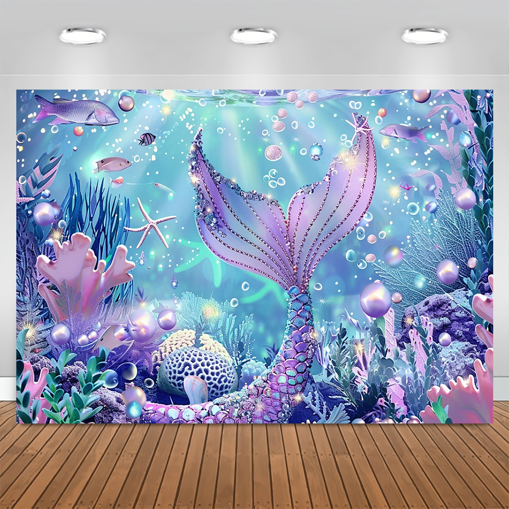 Mermaid Under The Sea Birthday - Baby Food Under 1 Year recension och pris