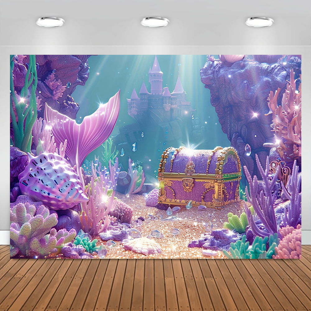 Mermaid Under The Sea Birthday - Baby Food Under 1 Year recension och pris