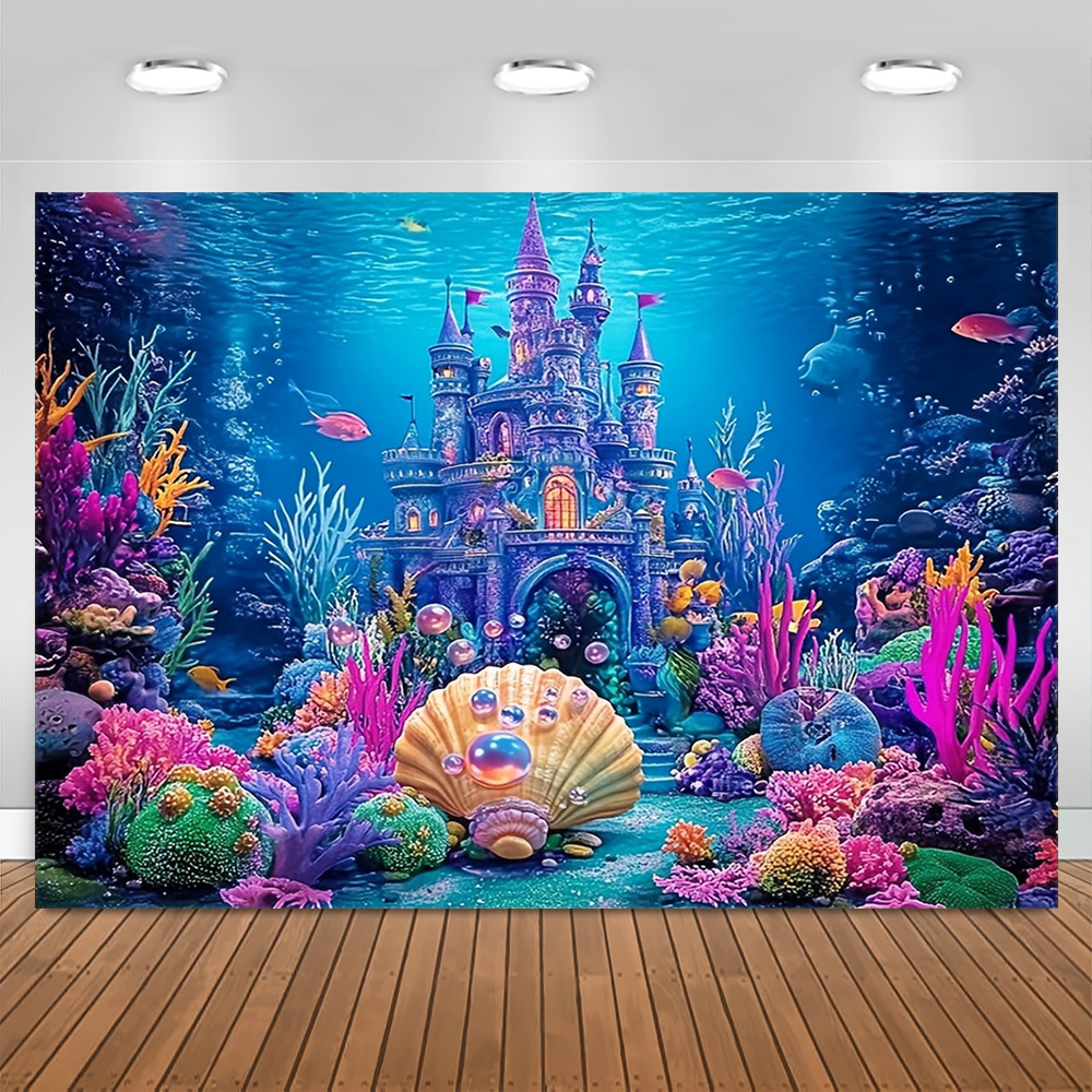 Mermaid Under The Sea Birthday - Baby Food Under 1 Year recension och pris