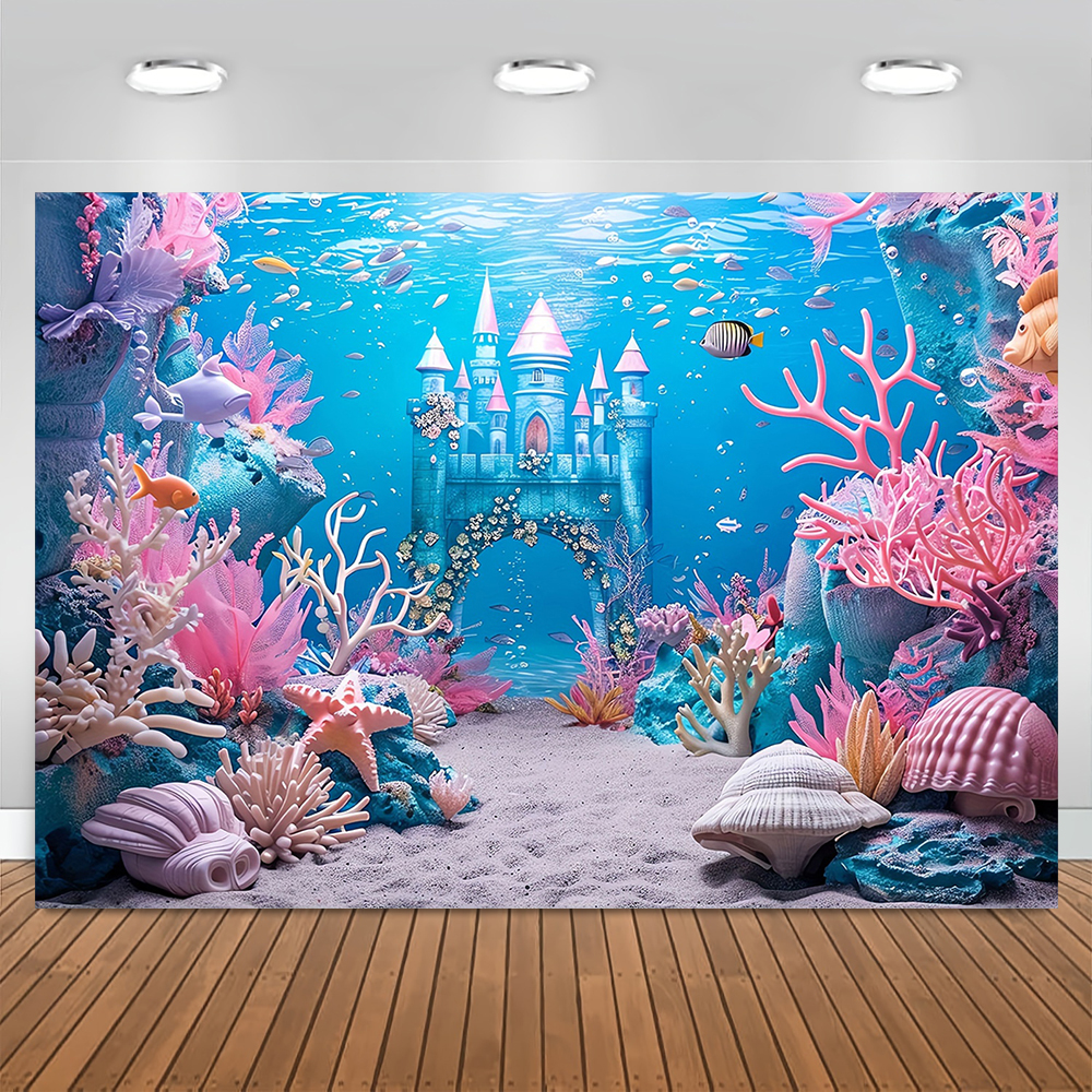 Mermaid Under The Sea Birthday - Baby Food Under 1 Year recension och pris