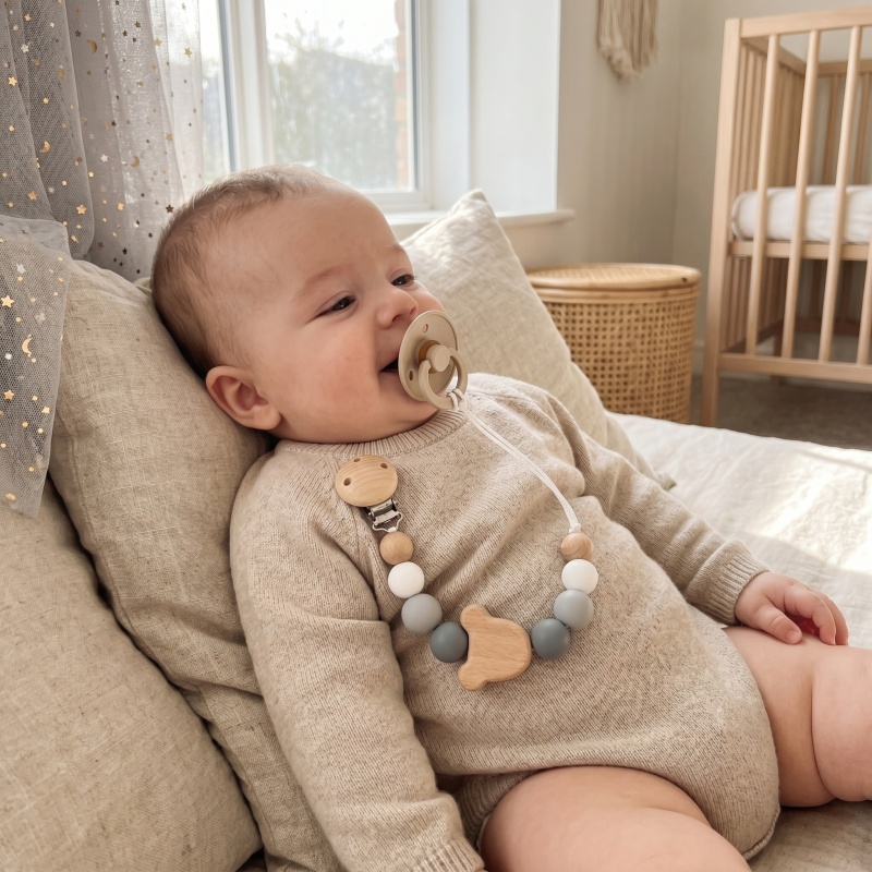 Mittsboy Personalized Pacifier - Baby Food Name recension och pris