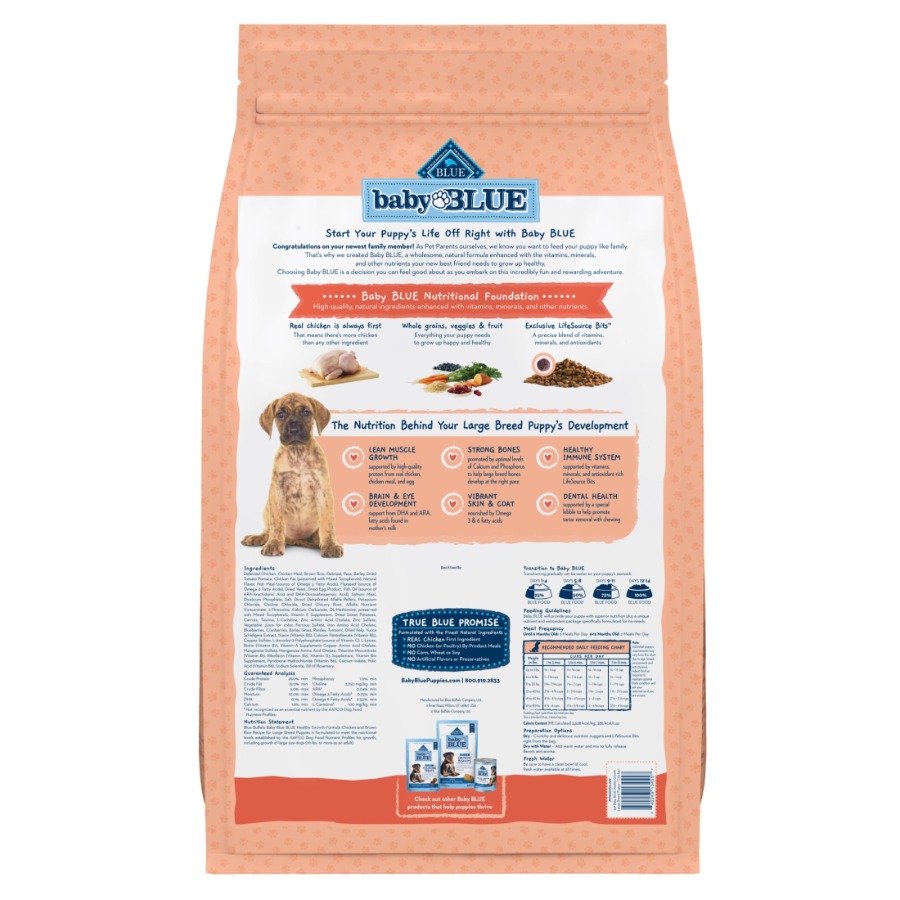 Baby BLUE Large Breed Puppy Dr - Dry Food Baby recension och pris