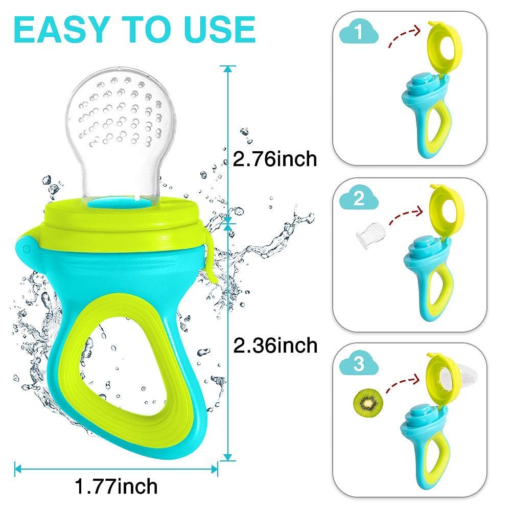 Squeezing Feeding Bottle Cup S - Self Feed Spoon recension och pris