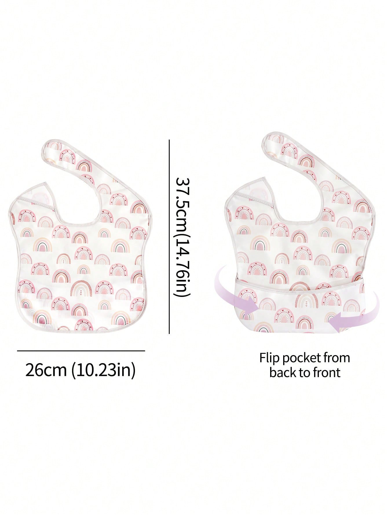 3 Pack Baby Bibs with Reversib - Baby Food Equipment recension och pris