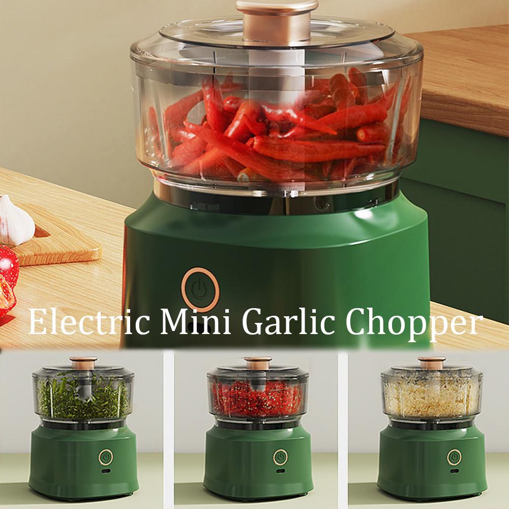 Mini Meat Grinder Electric Gar - Baby Food Mill recension och pris