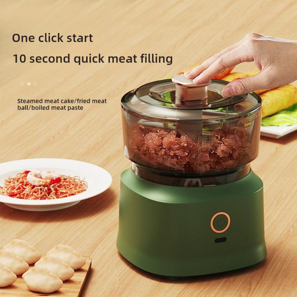 Mini Meat Grinder Electric Gar - Baby Food Mill recension och pris