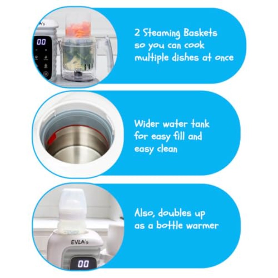 Double Baby Food Maker with 2  - Baby Food Healthy recension och pris