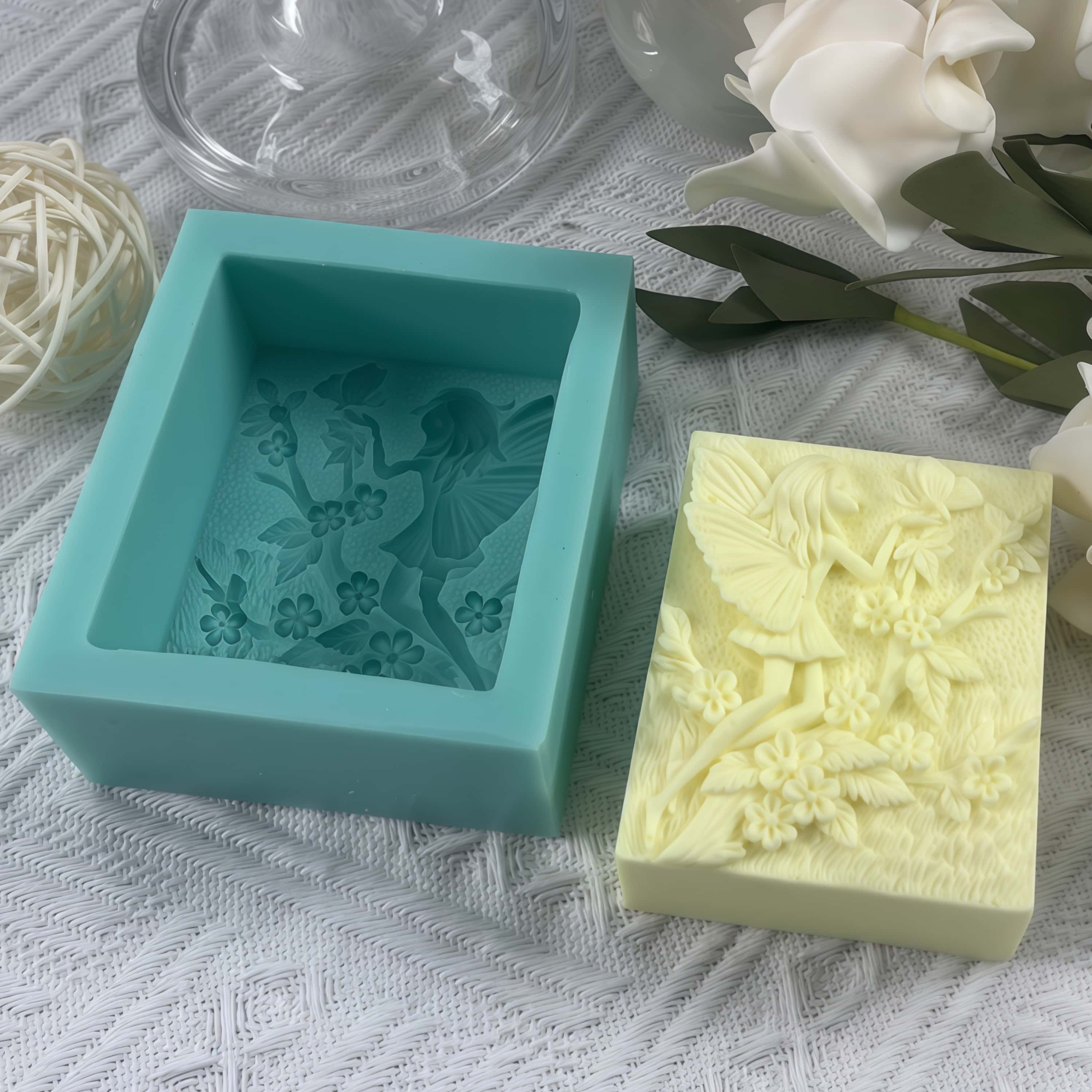 Silicone Soap Mold Flower Fair - Baby Food Natural recension och pris