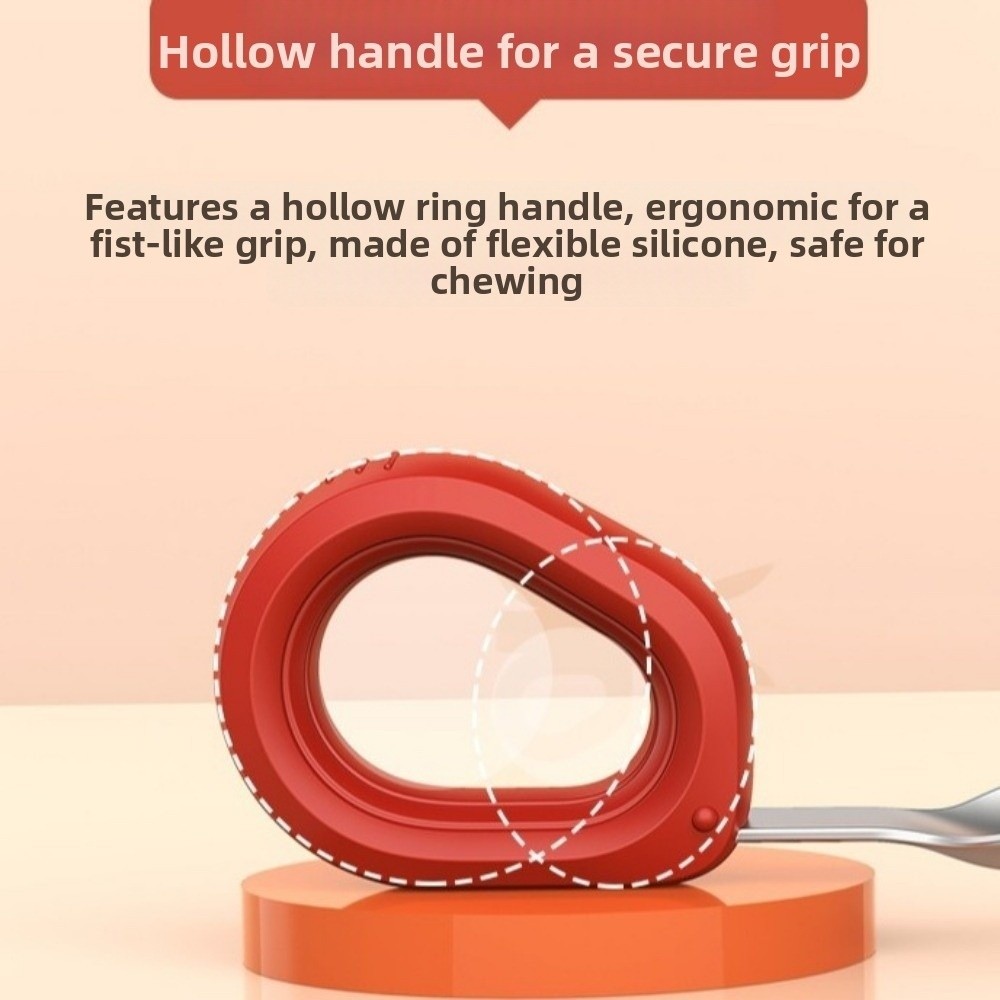 Silicone Handle Baby Silicone  - Self Feed Spoon recension och pris