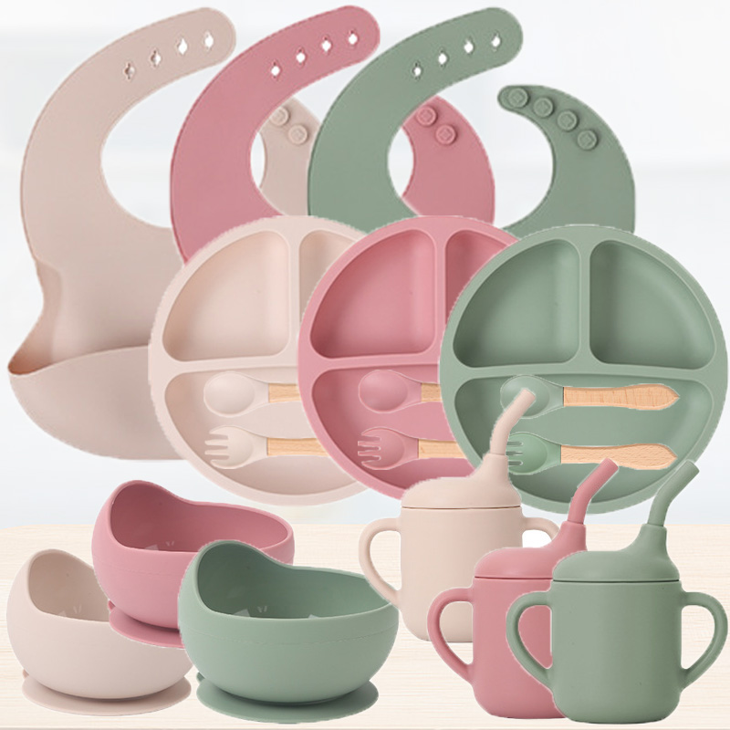 Children's silicone tableware  - Baby Food Equipment recension och pris