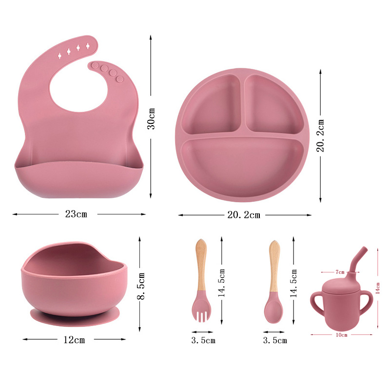 Children's silicone tableware  - Baby Food Equipment recension och pris