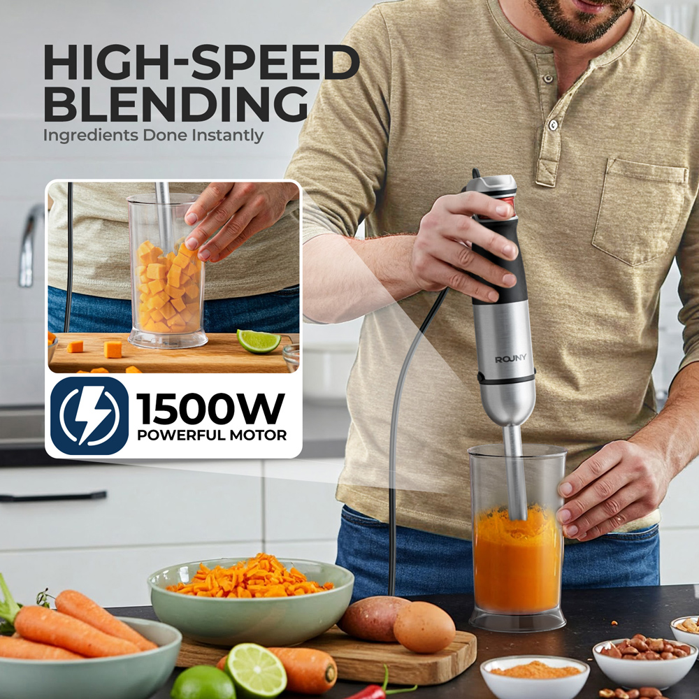 6 in 1 1200W Powerful Hand Ble - Baby Food Healthy recension och pris