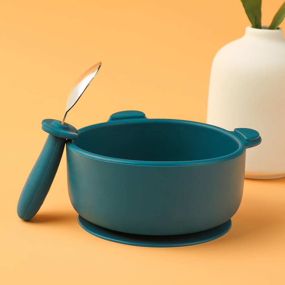 3Pcs Baby Bowl Plate Spoons Si - Baby Food Menu recension och pris