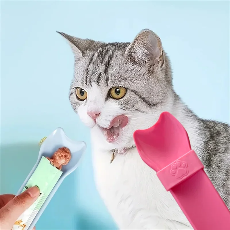 Cat Strip Squeeze Spoon for Li - Self Feed Spoon recension och pris