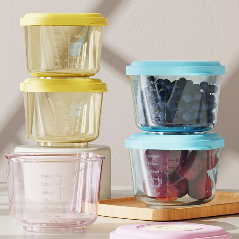 6 Pcs Baby Food Storage Contai - Baby Food Glass Jar recension och pris