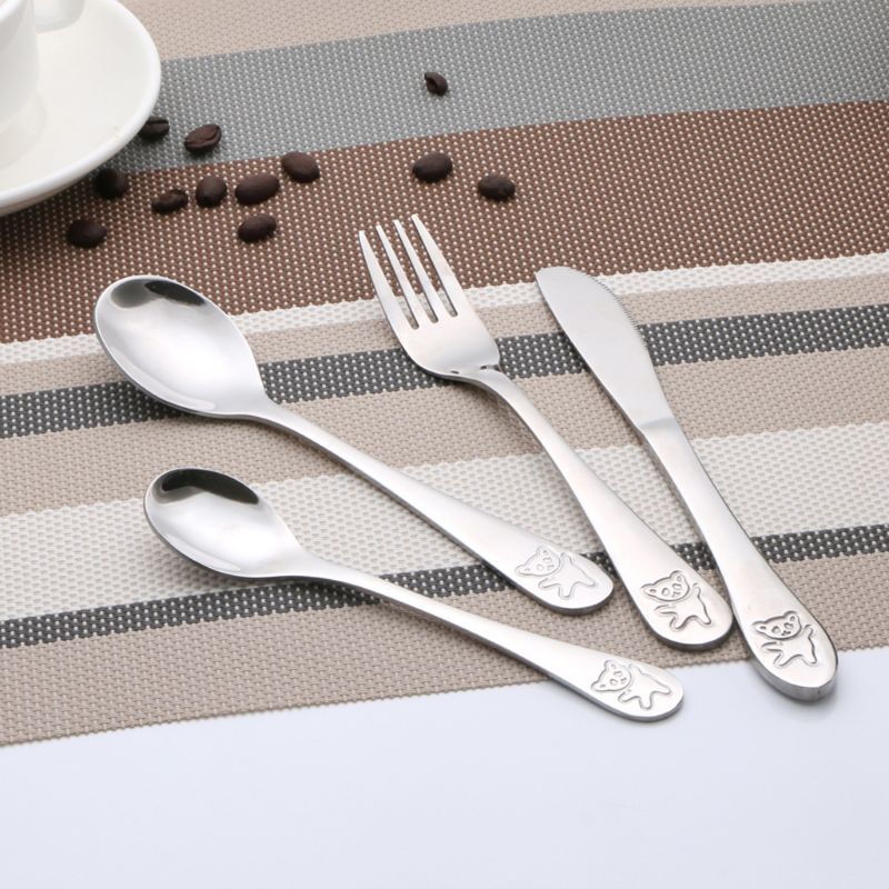 4 Pcs/set Baby Teaspoon Spoon  - Baby Food Utensils Set recension och pris