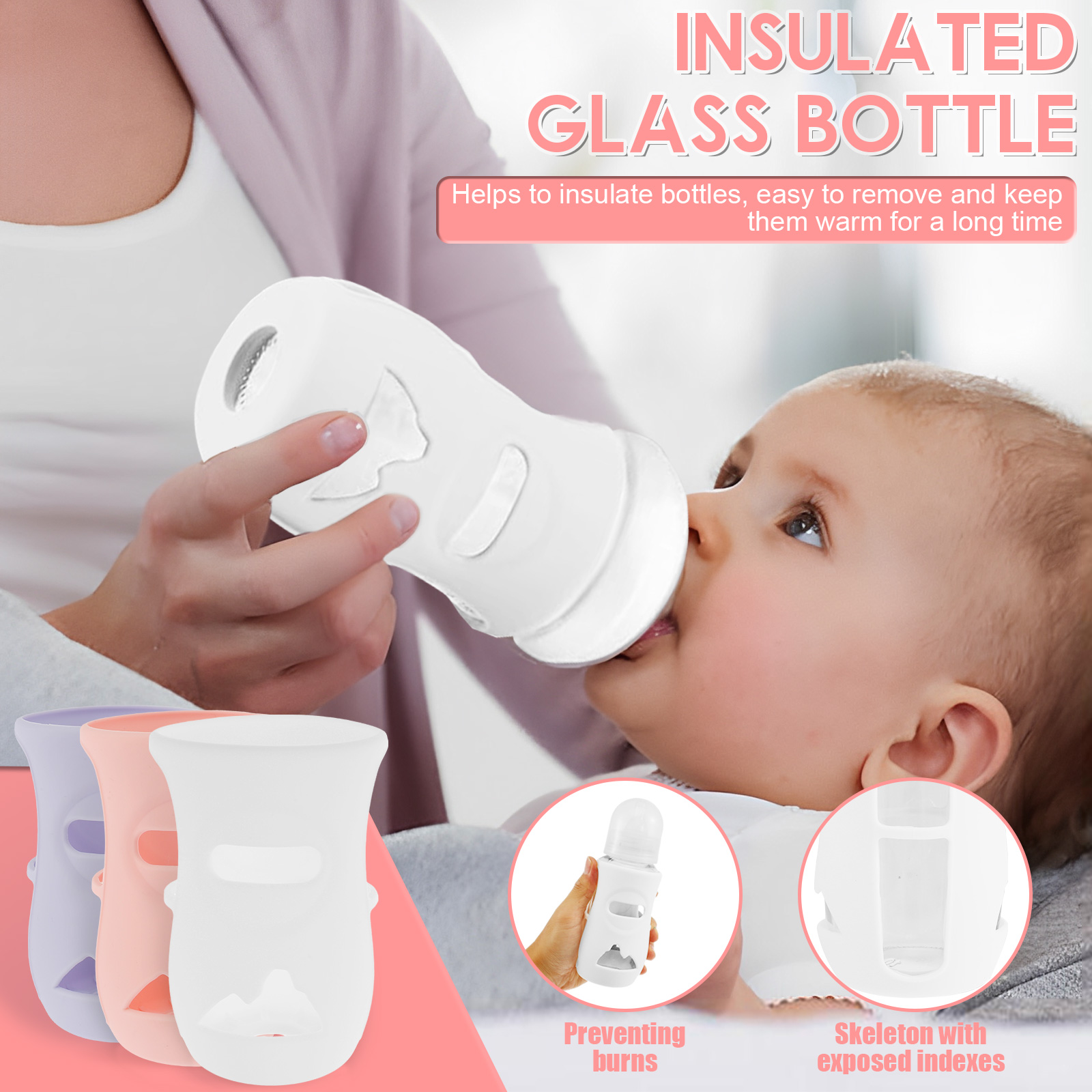 Silicone Sleeves Silicone Baby - Baby Food Natural recension och pris