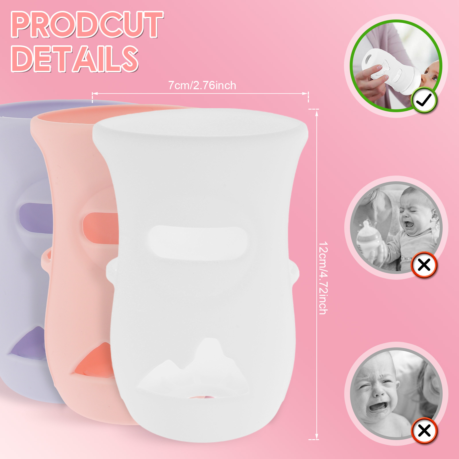 Silicone Sleeves Silicone Baby - Baby Food Natural recension och pris