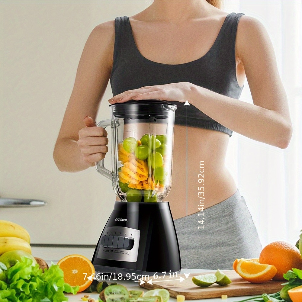 Smoothie Blender with 52 oz Gl - Baby Food Glass Jar recension och pris