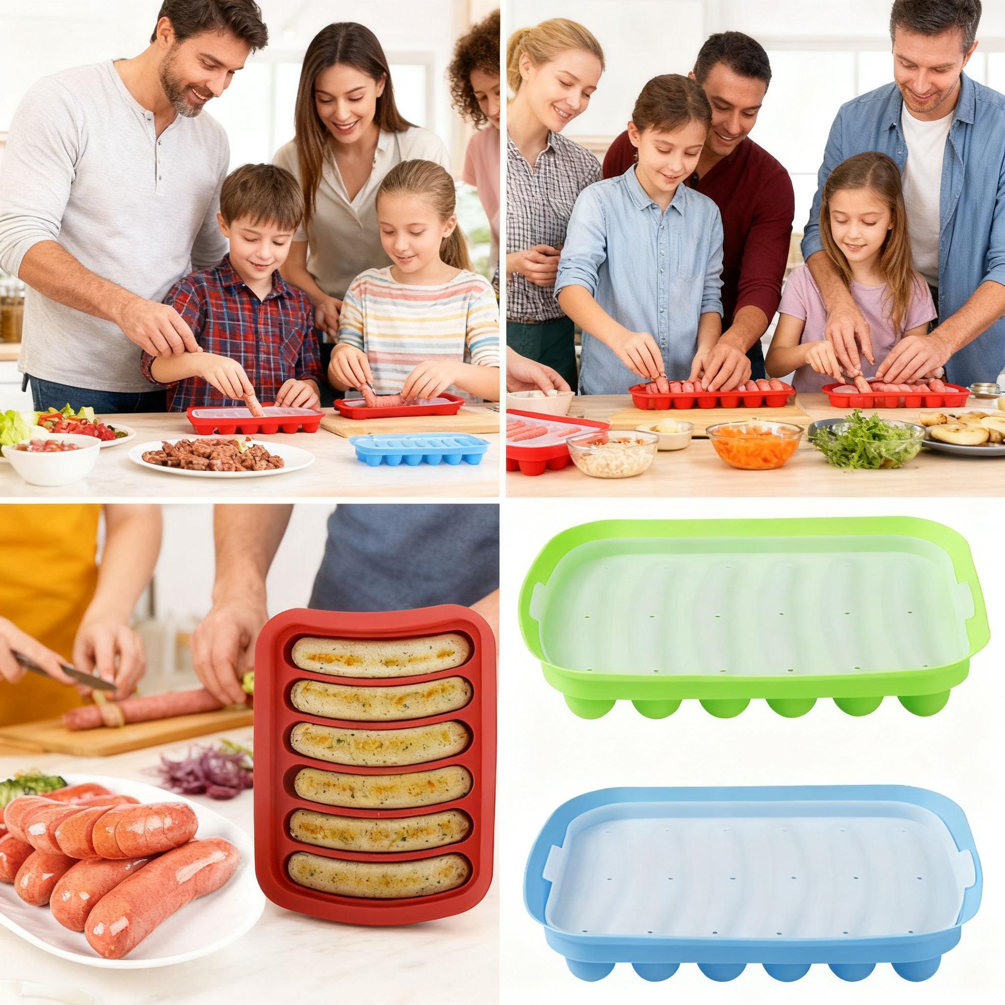 Healthy Bake Silicone Sausage  - Baby Food Healthy recension och pris