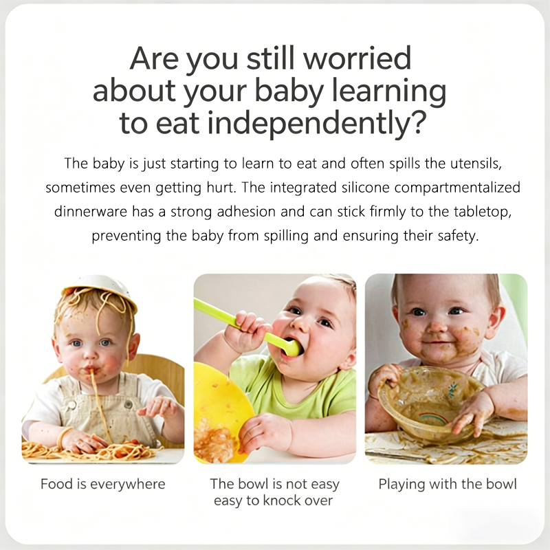 New Baby Feeding Plate Sets Su - Baby Food Menu recension och pris